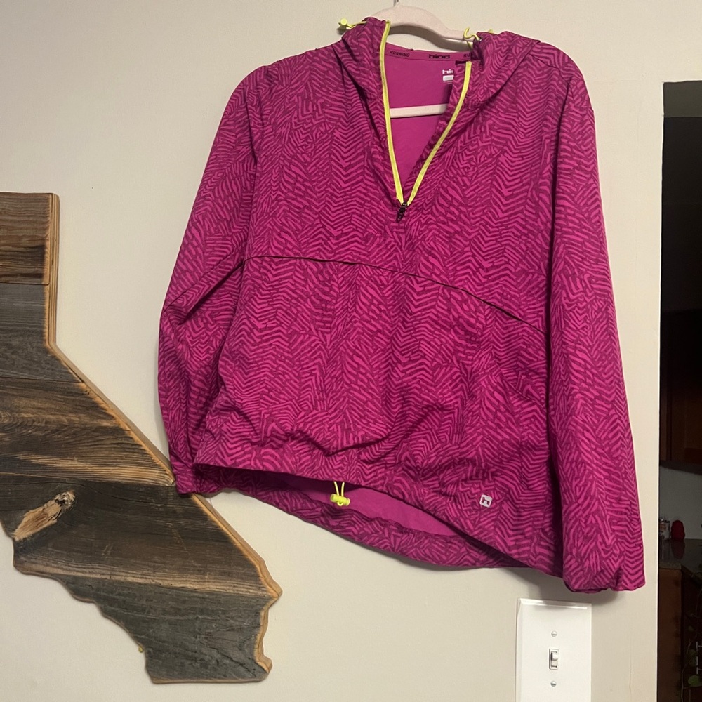 Youth Pink Hooded Anorak Jacket